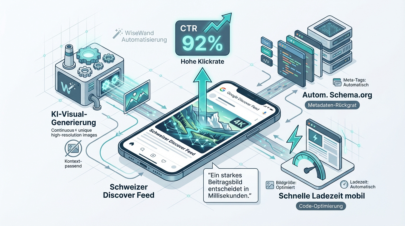 WiseWand Optimierung für hohen Google Discover CTR
